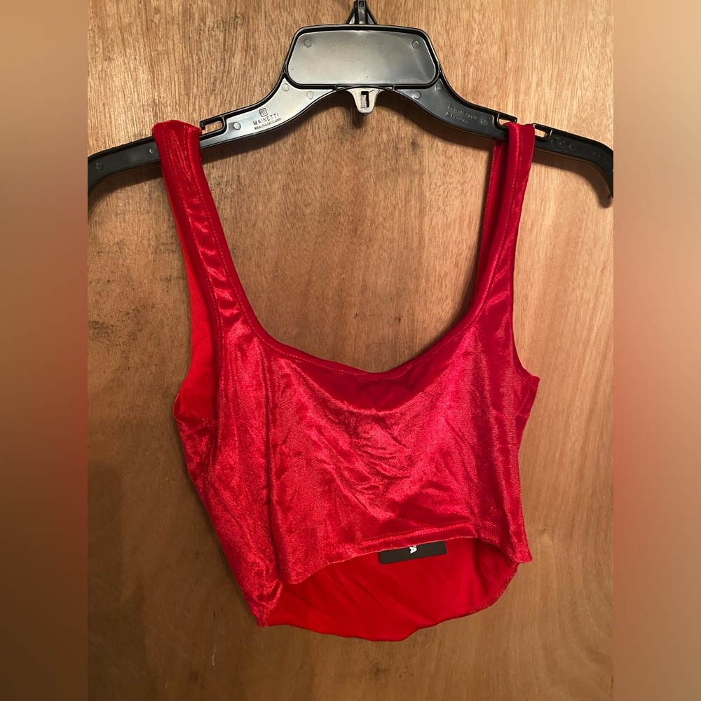 Fashionnova Valentine’s Day Wine and Dine velvet Corset Top - NWT - Picture 12 of 12